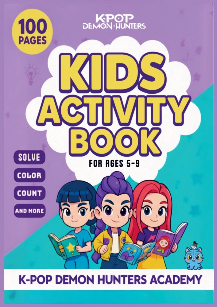 K-Pop Demon Hunter Activity Book for Kids (Amir Bachlo)