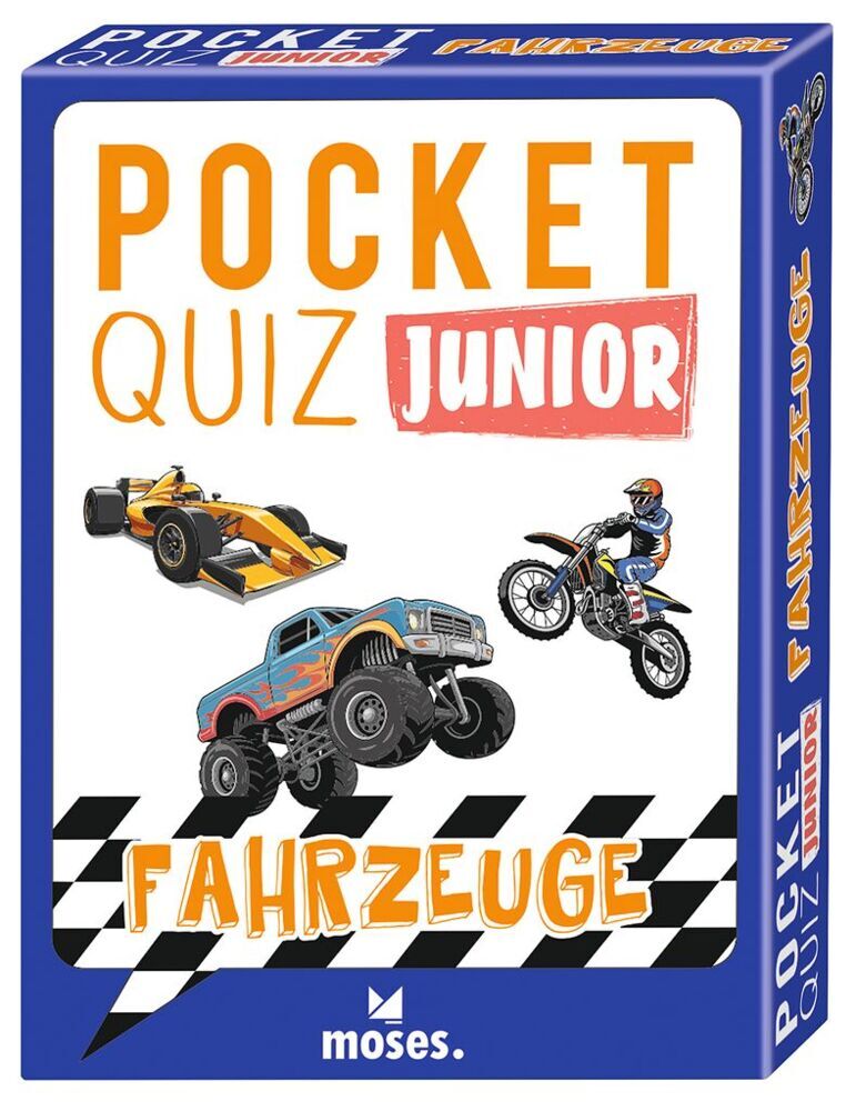 Pocket Quiz junior Fahrzeuge (Nicola Berger)