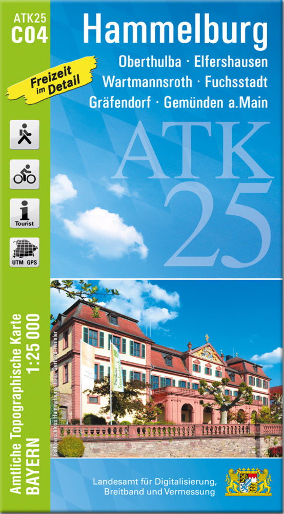 ATK25-C04 Hammelburg (Amtliche Topographische Karte 1:25000) (Breitband Und Vermessung, Bayern Landesamt Für Digitalisierung)