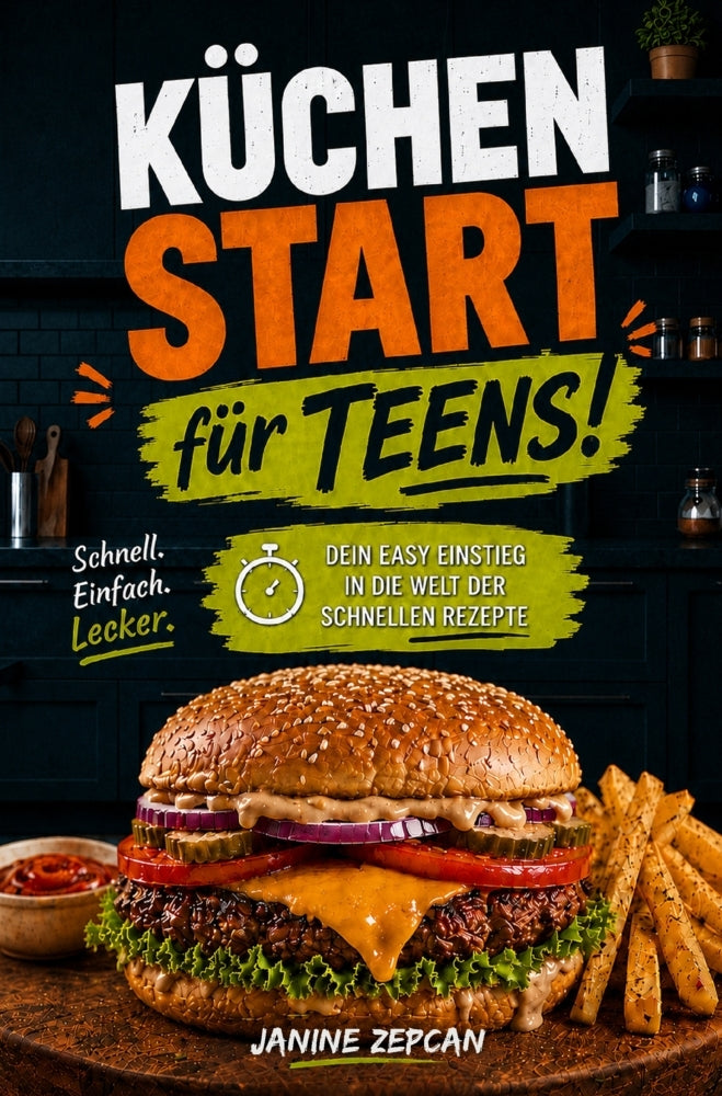 Küchenstart für Teens - Das Kochbuch für Teenager (Janine Zepcan)