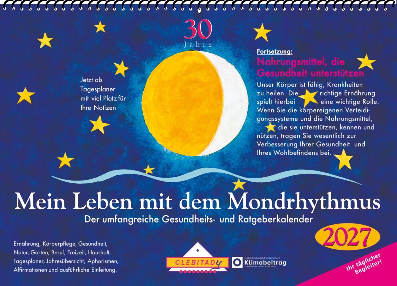 Mein Leben mit dem Mondrhythmus 2027 (Edith Stadig)