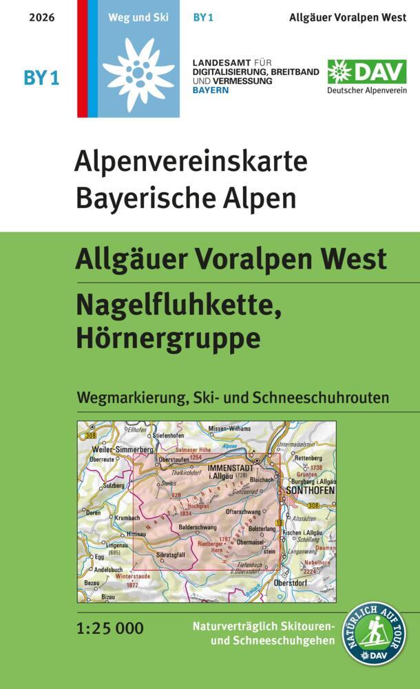 Allgäuer Voralpen West, Nagelfluhkette, Hörnergruppe (Deutscher Alpenverein E.V.)
