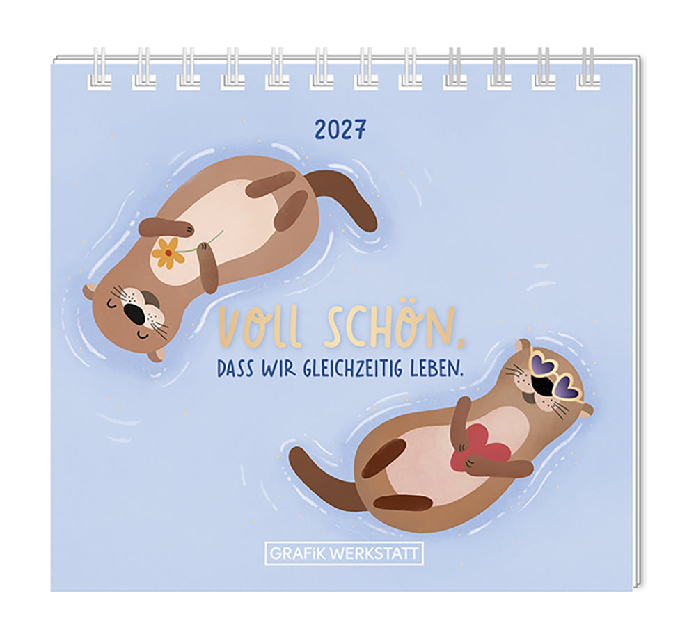 Mini-Kalender 2027 Voll schön