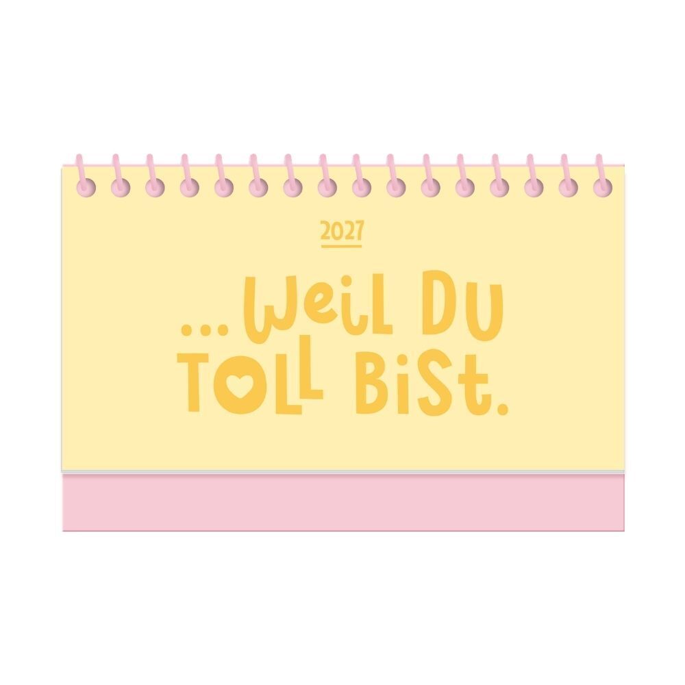 Mini-Kalender Colour Up 2027 Weil du toll bist