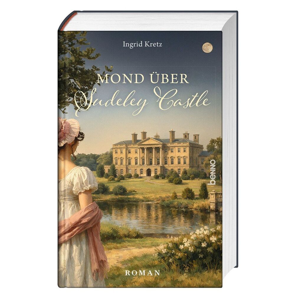 Mond über Sudeley Castle (Ingrid Kretz)