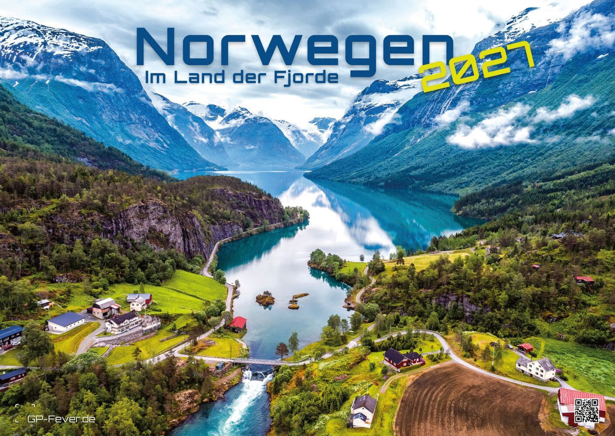 Norwegen - Im Land der Fjorde - 2027 - Kalender DIN A2 (Gp-Fever.De)