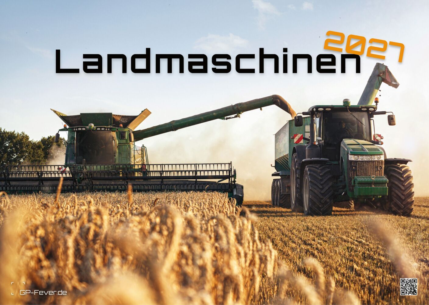 Landmaschinen - Traktor - 2027 - Kalender DIN A3 (Gp-Fever.De)