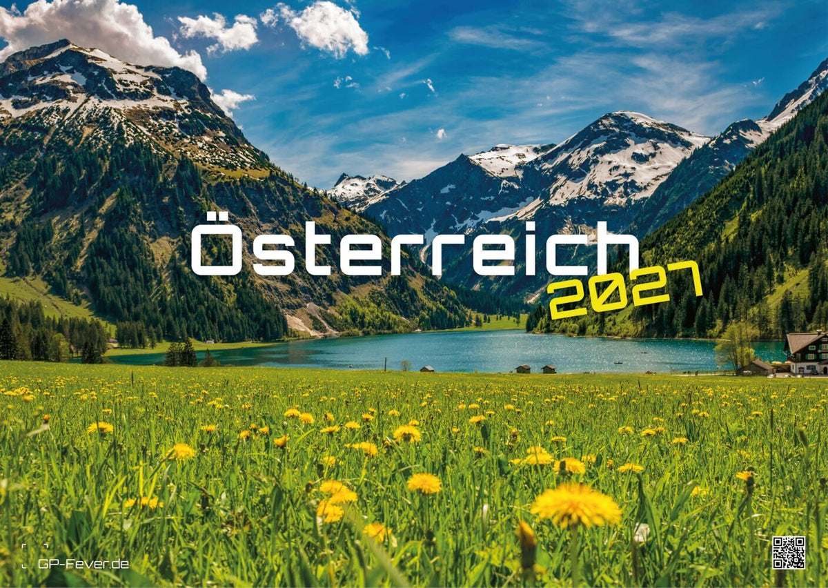 Österreich - 2027 - Kalender DIN A3 (Gp-Fever.De)