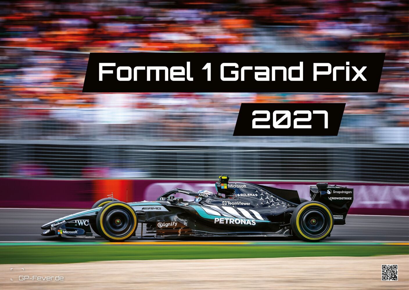 Formel 1 - Grand Prix - 2027 - F1 Kalender DIN A3 (Gp-Fever.De)