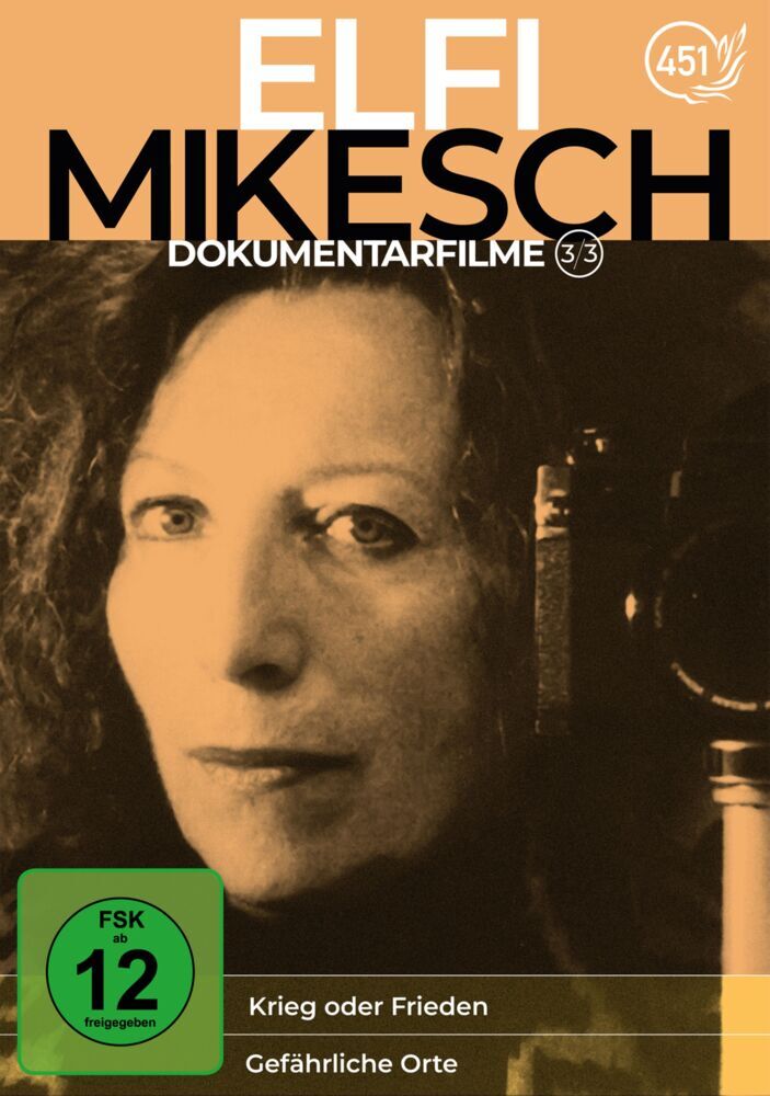 Elfi Mikesch: Dokumentarfilme Vol. 3 (5 Filme auf 1 DVD): Krieg oder Frieden / Gefährliche Orte - 4 Kurzfilme, 1 DVD