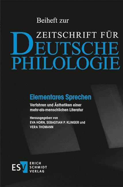 Elementares Sprechen (Eva Horn)