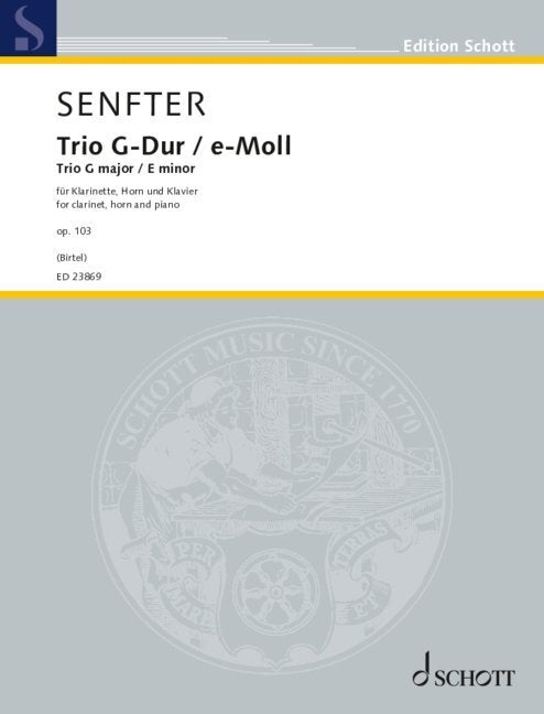Trio G-Dur / e-Moll (Wolfgang Birtel)