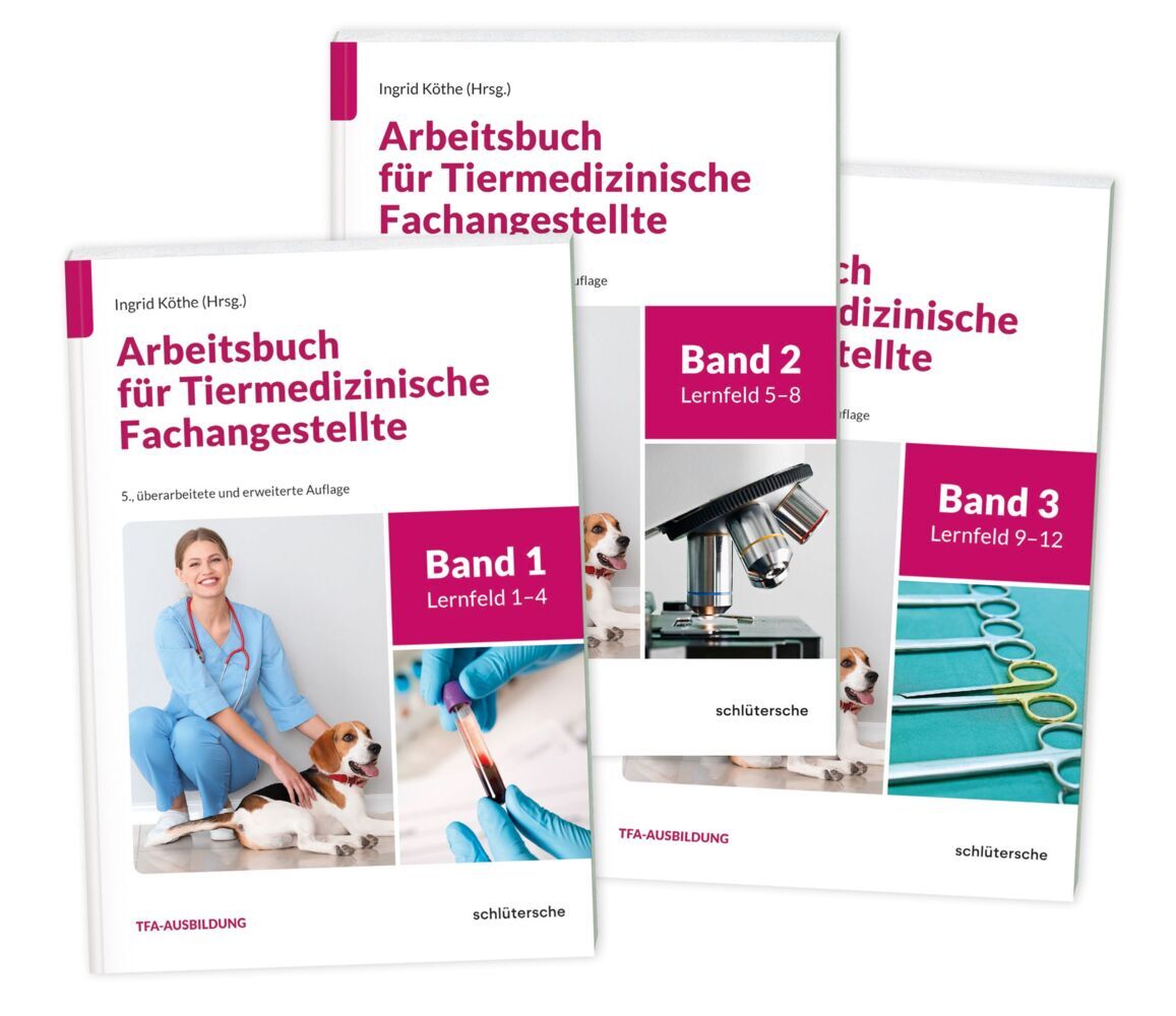 Arbeitsbücher für Tiermedizinische Fachangestellte SET (Ingrid Köthe)
