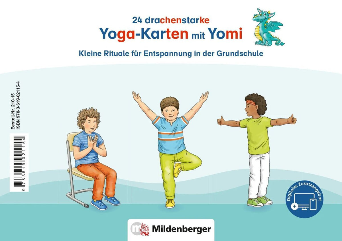 24 drachenstarke Yoga-Karten mit Yomi (Christina Sinkewitz)