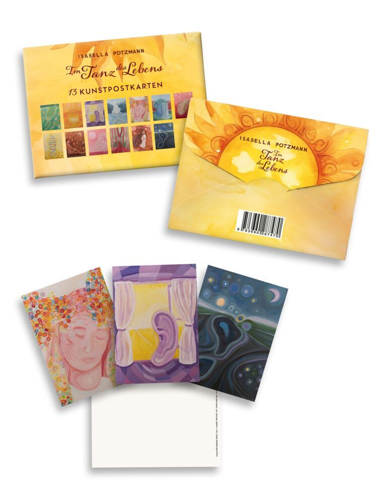 Postkarten-Set Im Tanz des Lebens (Isabella Potzmann)