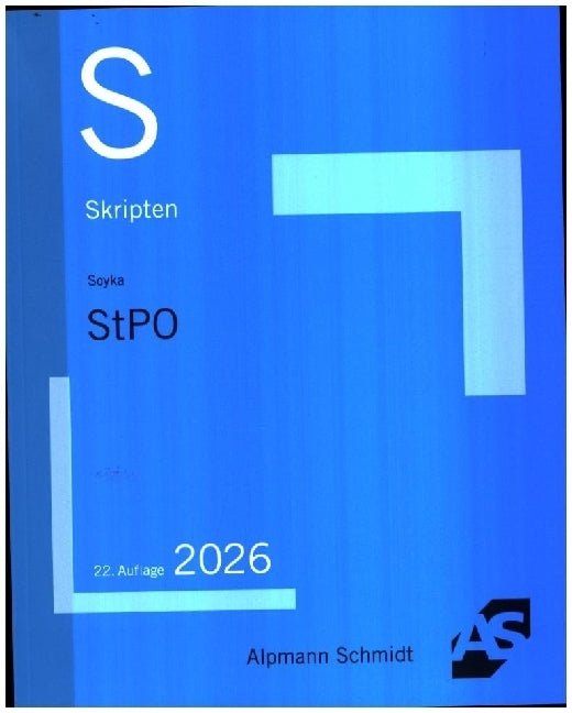 Skript StPO (Martin Soyka)