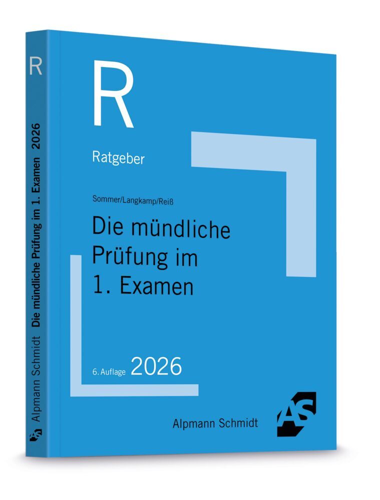 Die mündliche Prüfung im 1. Examen (Christian Sommer)