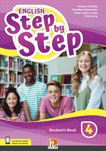 ENGLISH Step by Step 4 | Stundent's Book + E-Book (Lehrplan 2023) (Herbert Puchta)