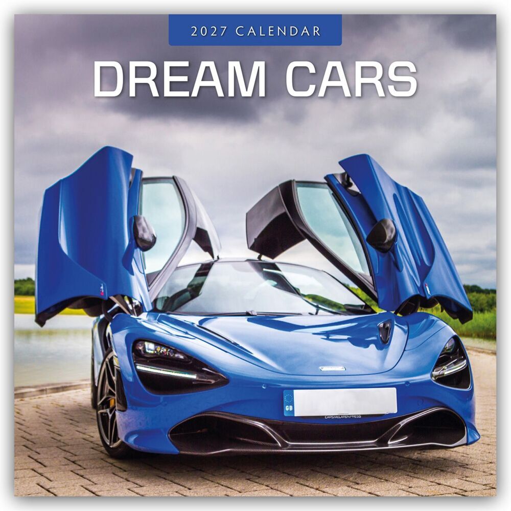 Dream Cars - Traumautos 2027 - 16-Monatskalender (Red Robin Publishing Ltd)