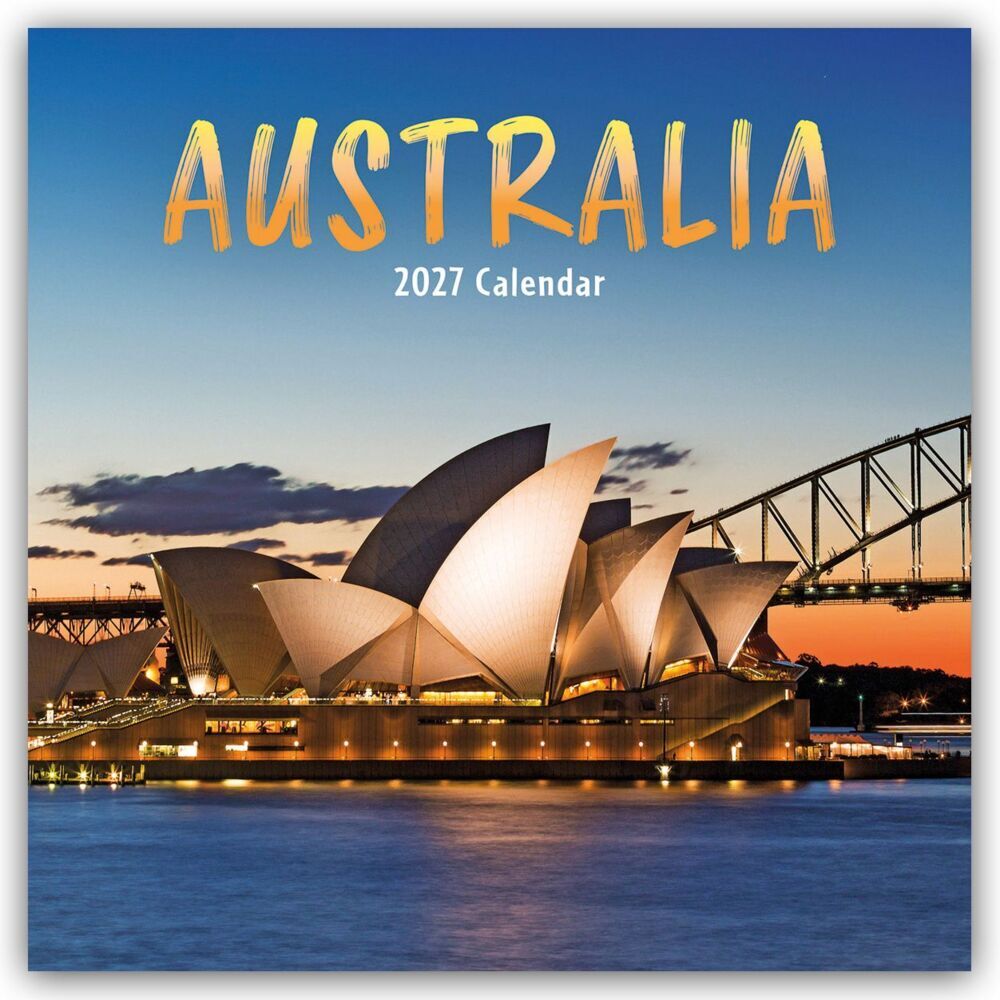 Australia - Australien 2027 - Wand-Kalender (Carousel Calendar)