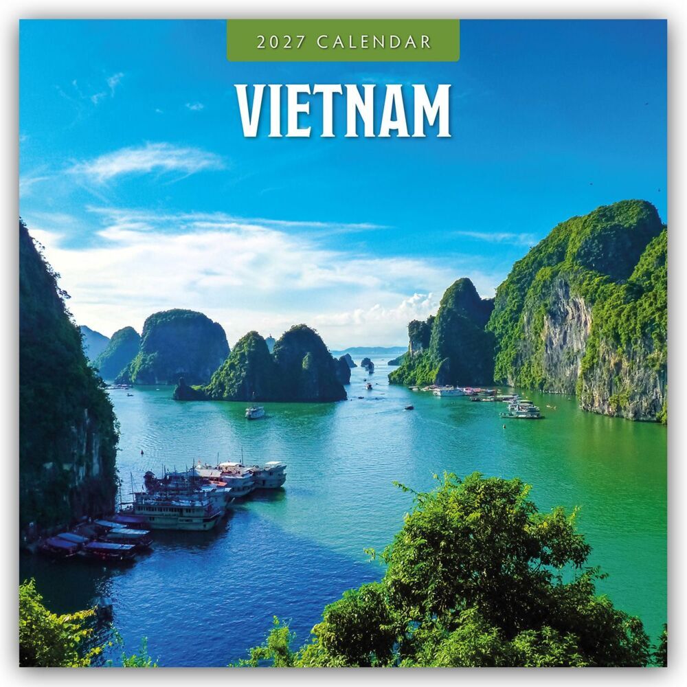 Vietnam 2027 - 16-Monatskalender (Red Robin Publishing Ltd)