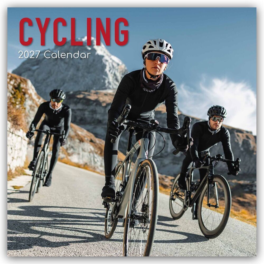 Cycling - Fahrradfahren - Fahrrad - Radsport 2027 - 16-Monatskalender (The Gifted Stationery Co. Ltd)