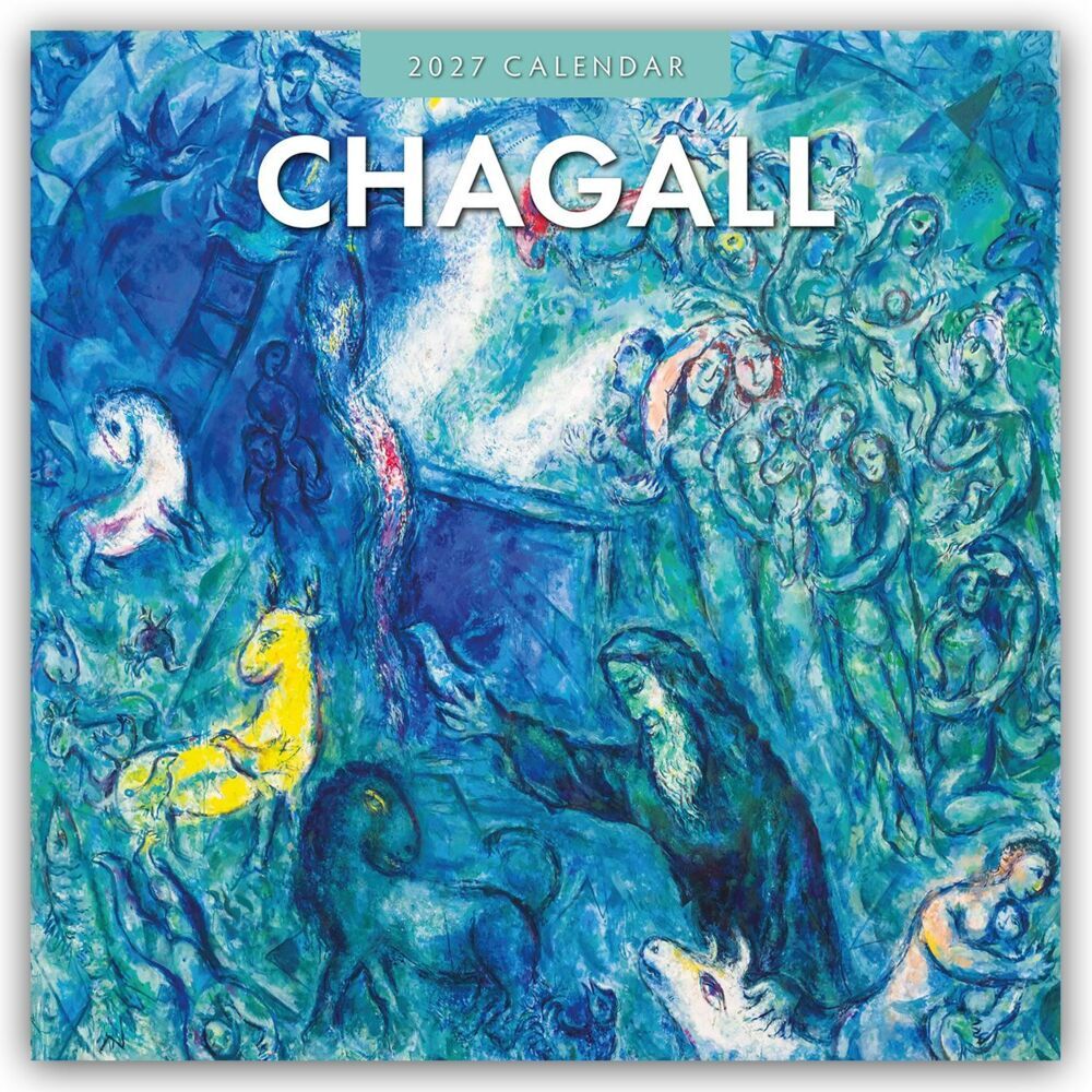 Marc Chagall 2027 - 16-Monatskalender (Red Robin Publishing Ltd)