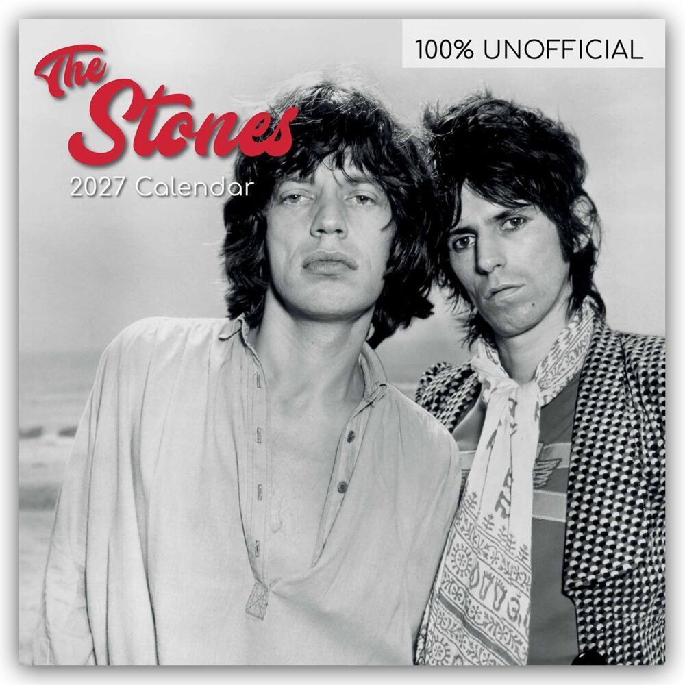 Rolling Stones - The Stones 2027 - 16-Monatskalender (The Gifted Stationery Co. Ltd)