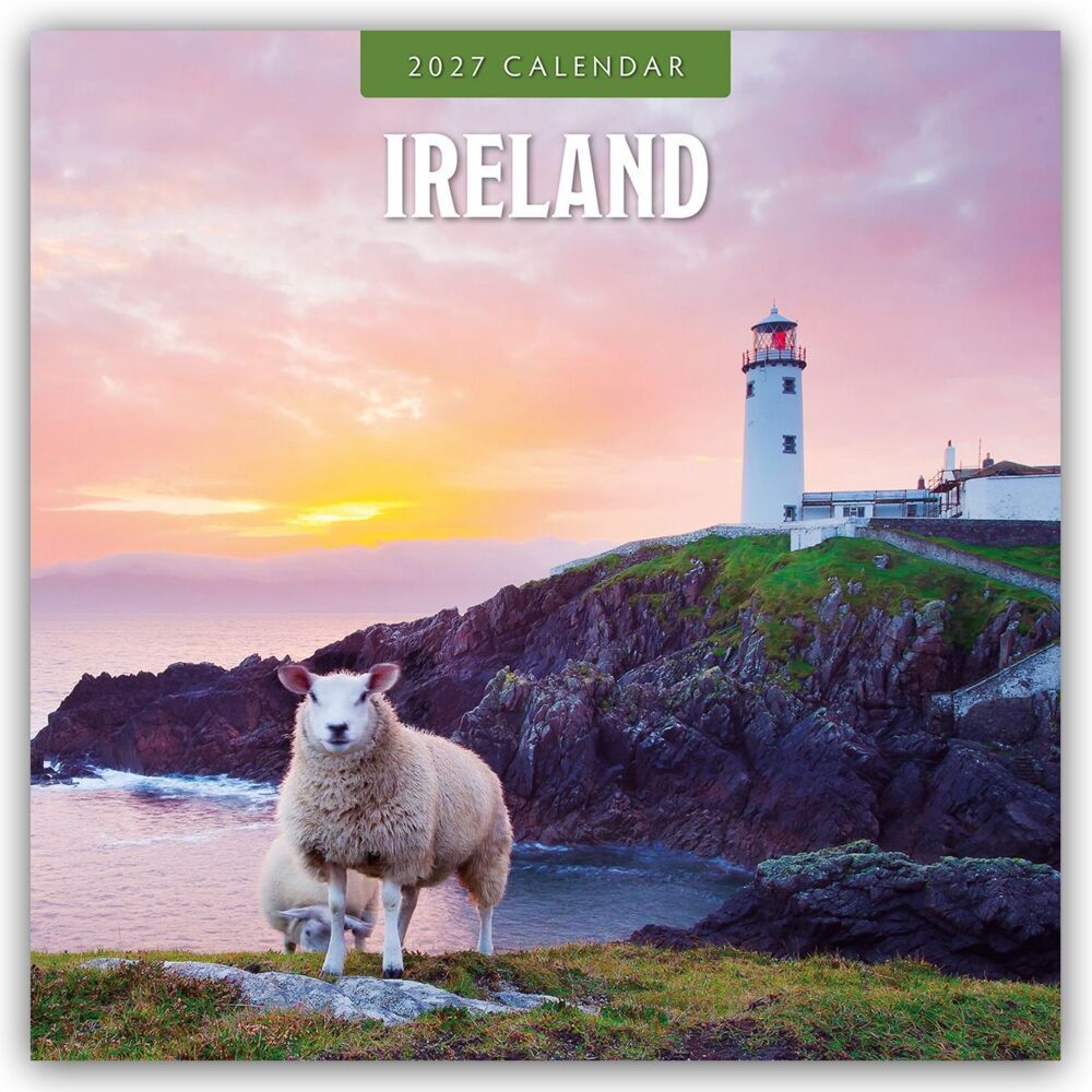 Ireland - Irland 2027 - 16-Monatskalender (Red Robin Publishing Ltd)