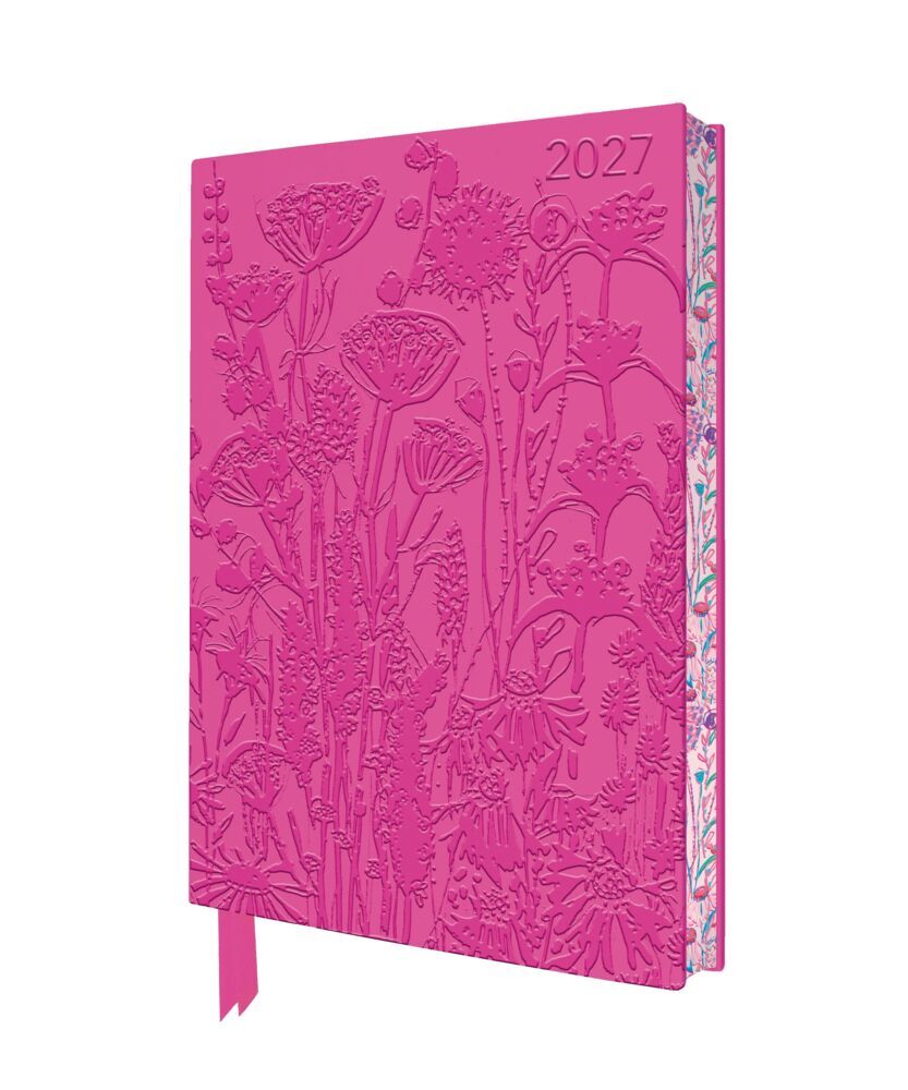 Lucy Innes Williams - Pinkfarbenes Gartenhaus - Tischkalender 2027 (Flame Tree Publishing)