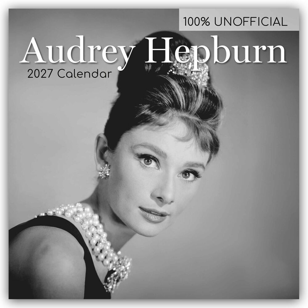 Audrey Hepburn 2027 - 16-Monatskalender (The Gifted Stationery Co. Ltd)