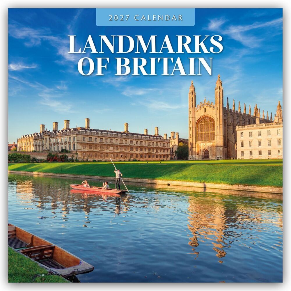 Landmarks of Britain - Sehenswürdigkeiten Großbritanniens 2027 - 16-Monatskalender (Red Robin Publishing Ltd)