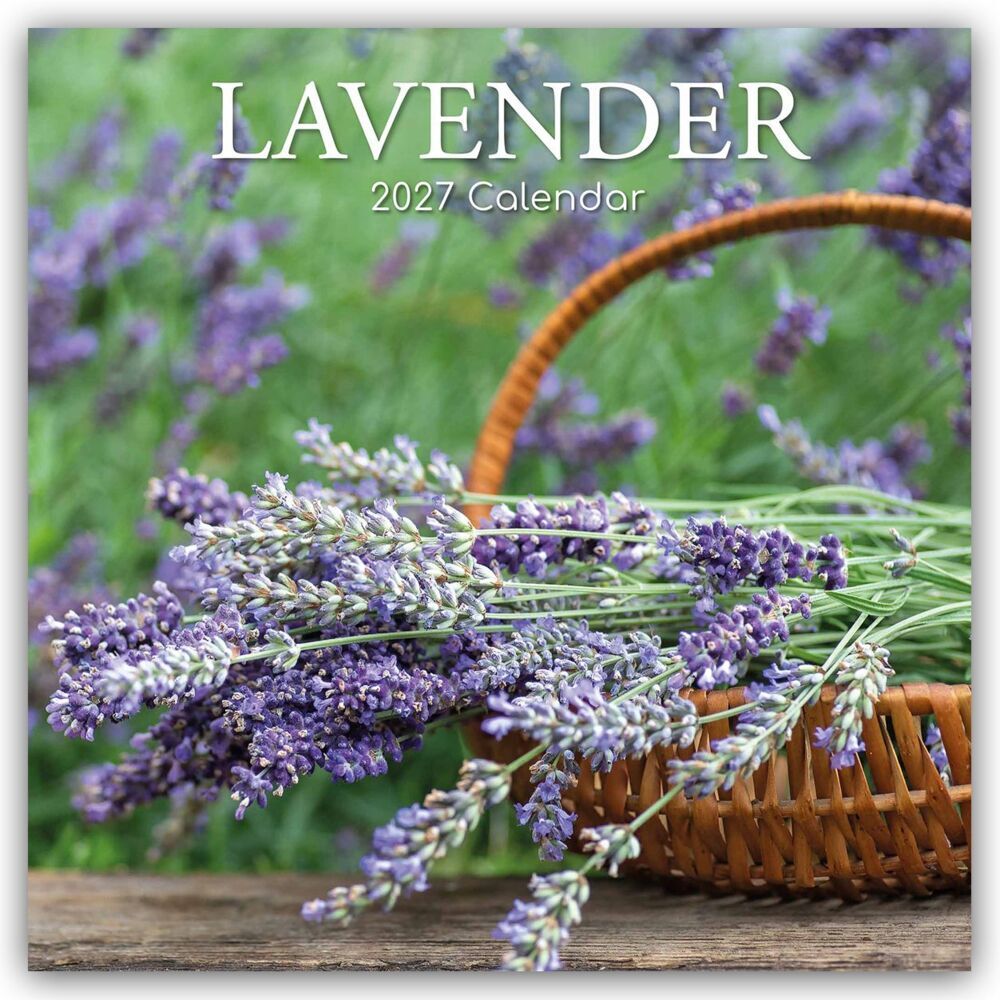 Lavender - Lavendel 2027 - 16-Monatskalender (Gifted Stationery Co. Ltd)