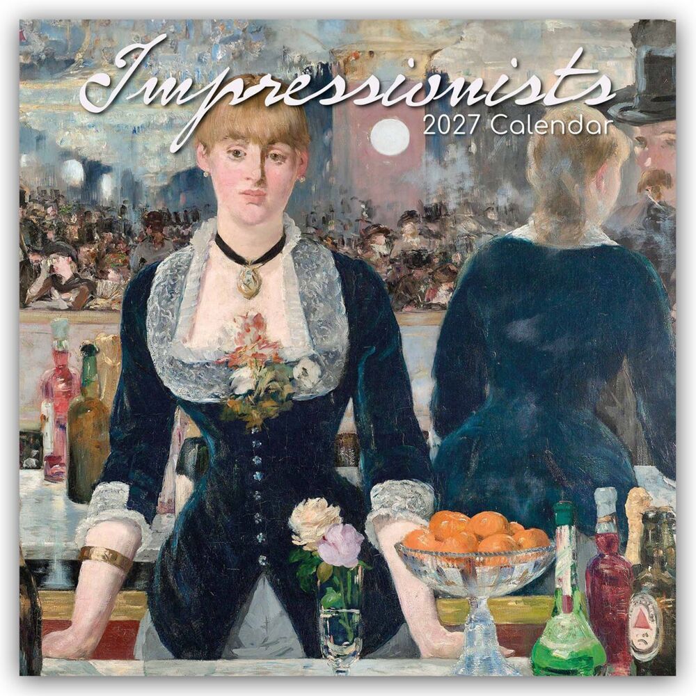 Impressionsts - Impressionisten - Impressionismus Kunstkalender 2027 - 12-Monatskalender (The Gifted Stationery Co. Ltd)
