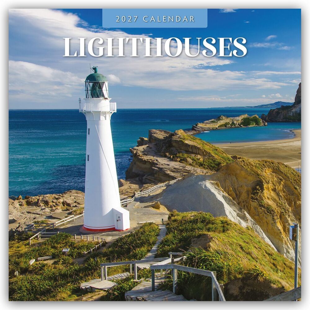 Lighthouses - Leuchttürme 2027 - 16-Monatskalender (Red Robin Publishing Ltd)