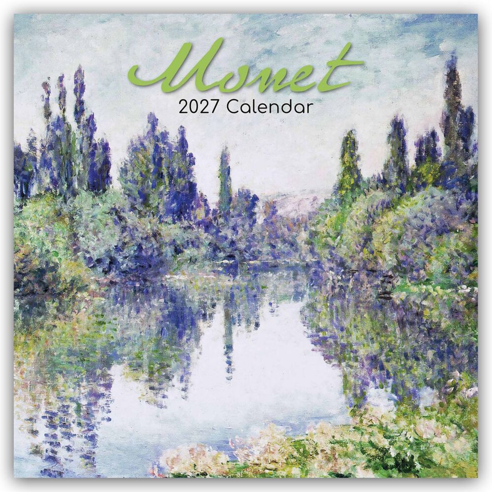 Claude Monet 2027 - 16-Monatskalender (Gifted Stationery Co. Ltd)