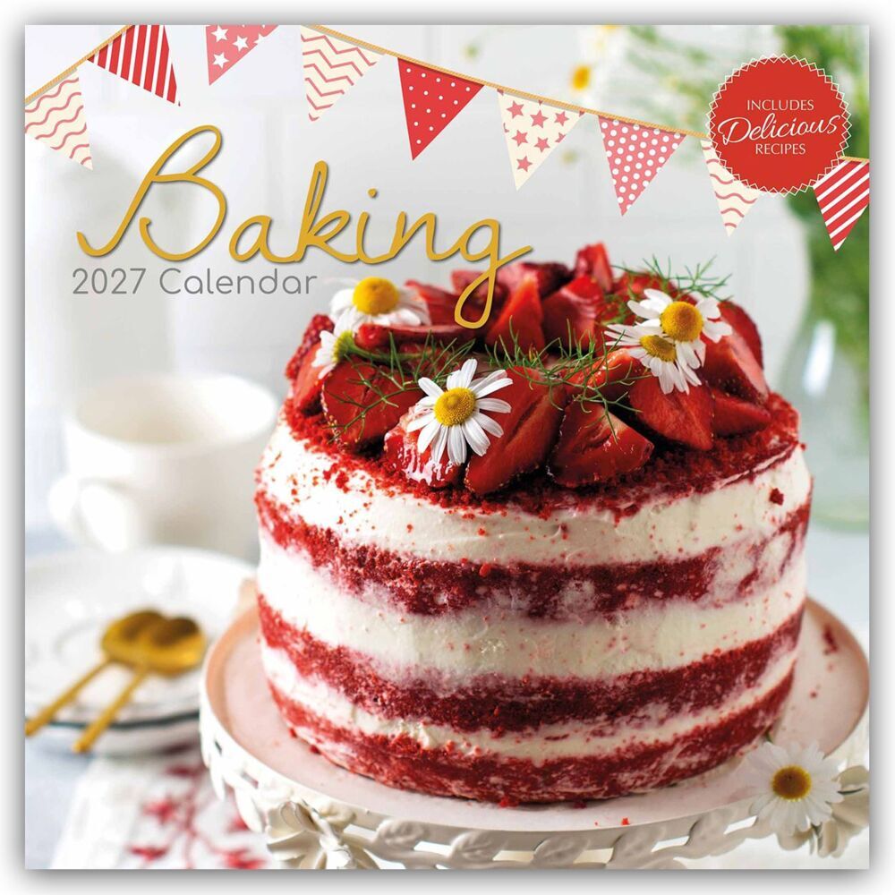 Baking - Backen 2027 - 16-Monatskalender (The Gifted Stationery Co. Ltd)