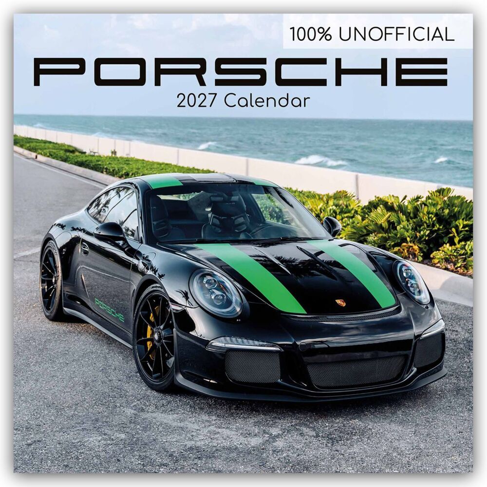 Porsche 2027 - 16-Monatskalender (Gifted Stationery Co. Ltd)
