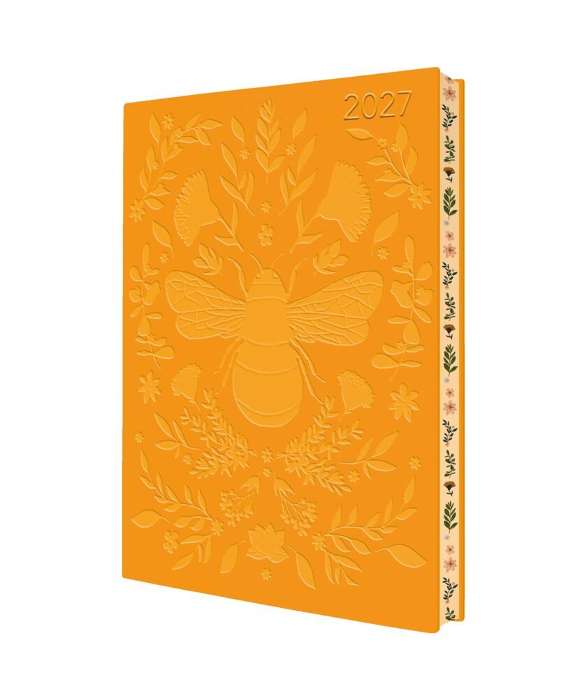 Jade Mosinski - Biene - Tischkalender 2027 (Flame Tree Publishing)