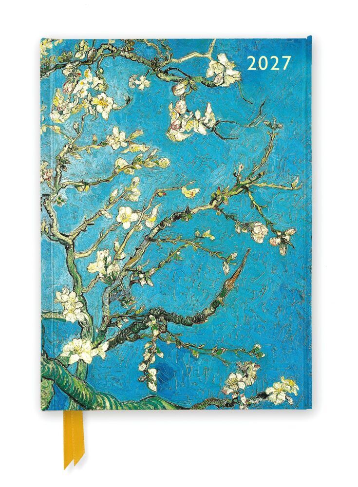Vincent van Gogh - Mandelbaum in Blüte - Terminkalender 2027 (Flame Tree Publishing)