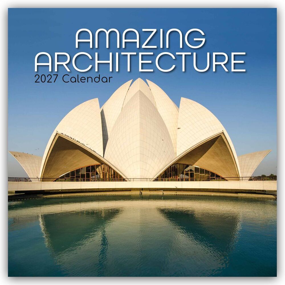 Amazing Architecture - Atemberaubende Architektur 2027 - 16-Monatskalender (The Gifted Stationery Co. Ltd)