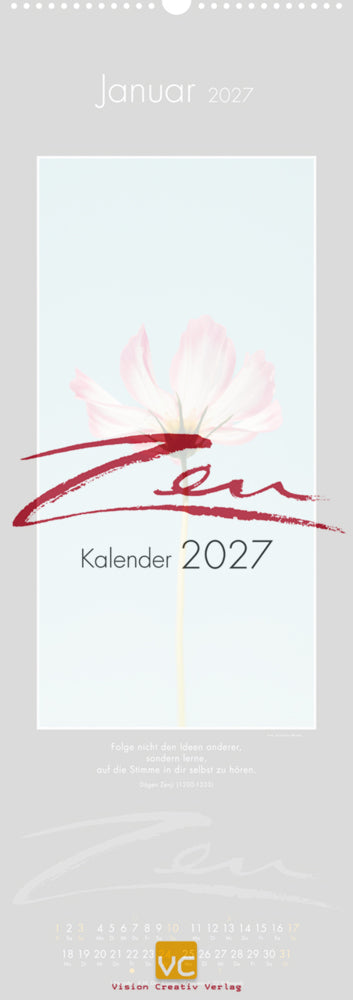 Zen-Kalender 2027