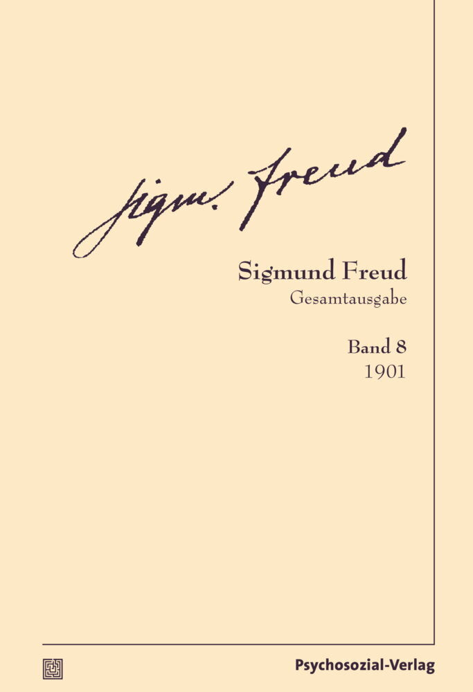 Gesamtausgabe (SFG), Band 8 (Sigmund Freud)