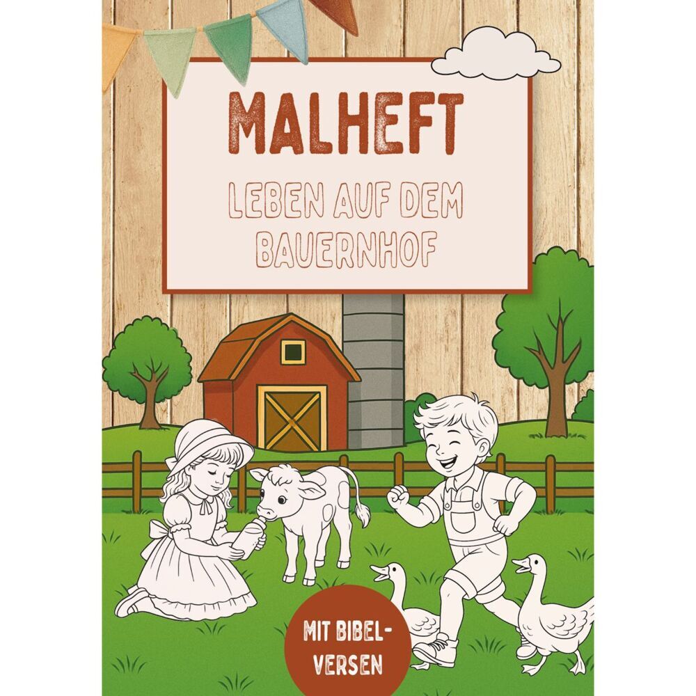 Malheft Leben auf dem Bauernhof (Verlag Voice Of Hope)