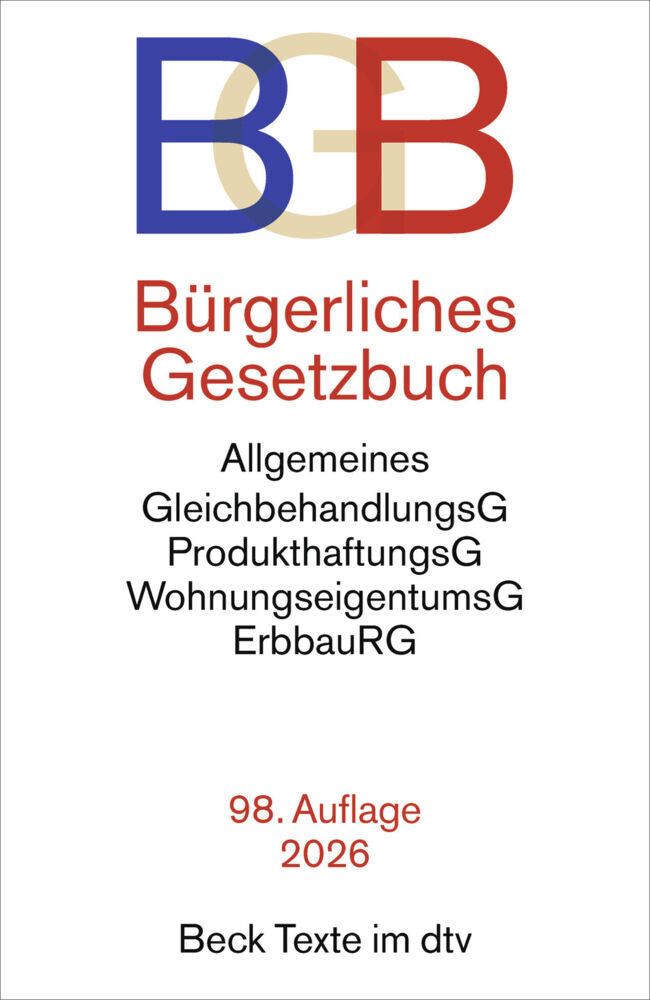 Bürgerliches Gesetzbuch
