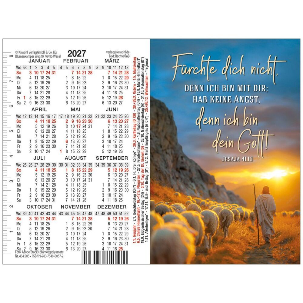 Doppelspielkartenkalender 2027