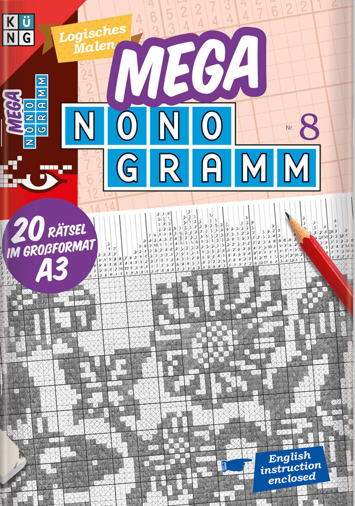 Mega-Nonogramm 8 (Keesing Schweiz Ag)