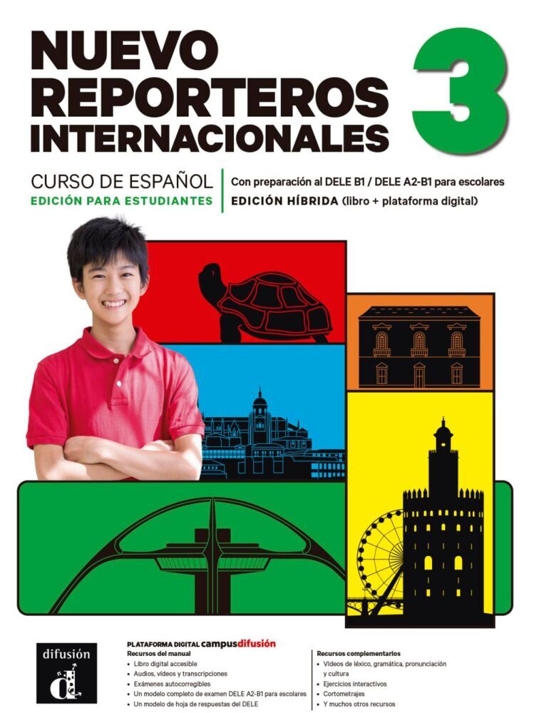 Nuevo Reporteros Internacionales 3 - Curso de Español