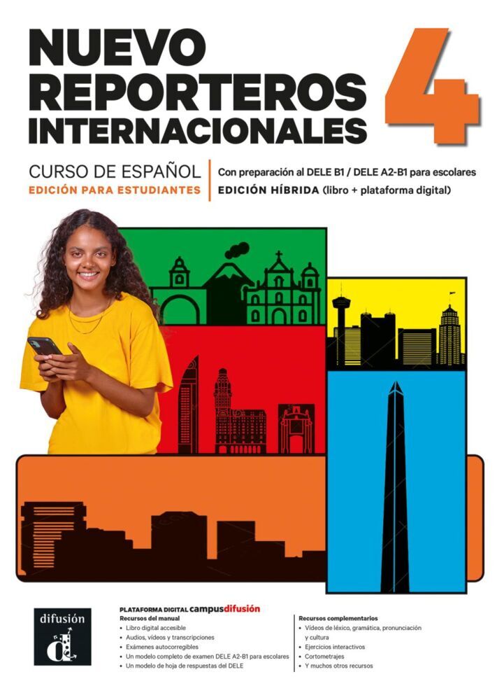 Nuevo Reporteros Internacionales 4 - Curso de Español