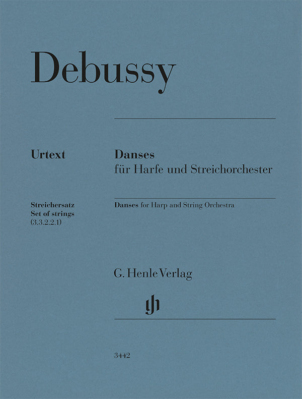 Claude Debussy - Danses für Harfe und Streichorchester